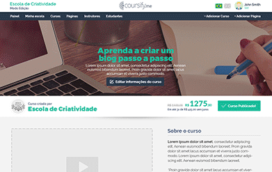 Construtor cursos pt br